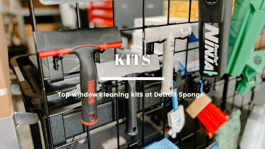 Detroit Sponge’s Top Selling Window Cleaning Kits 