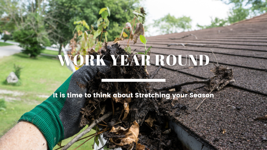 It is time to think about Stretching your Work Season