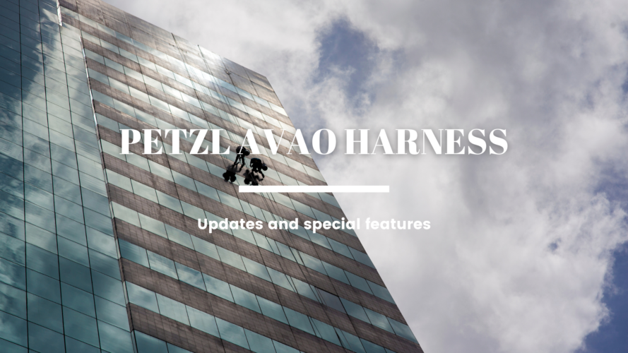 New and Improved Petzl AVAO Harness